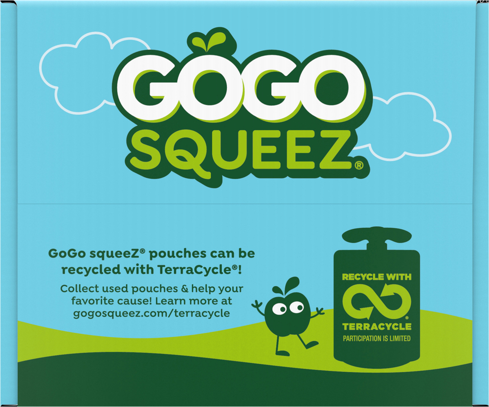 GoGo Squeez Fruitz Apple Apple/Apple Strawberry/Apple Banana