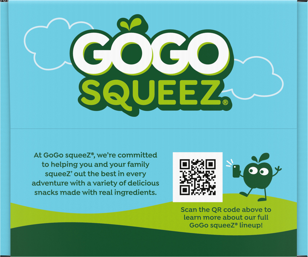 GoGo Squeez Fruitz Apple Apple/Apple Strawberry/Apple Banana