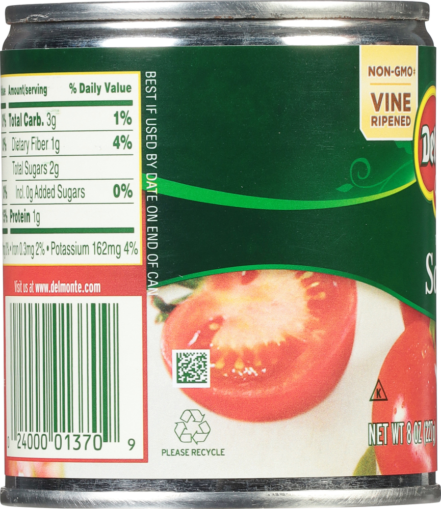 Del Monte Sauce, TomatoPlanogramLeft