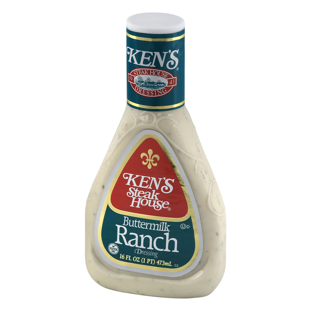 Ken's Steak House Dressing, Buttermilk RanchFrontRightElevated