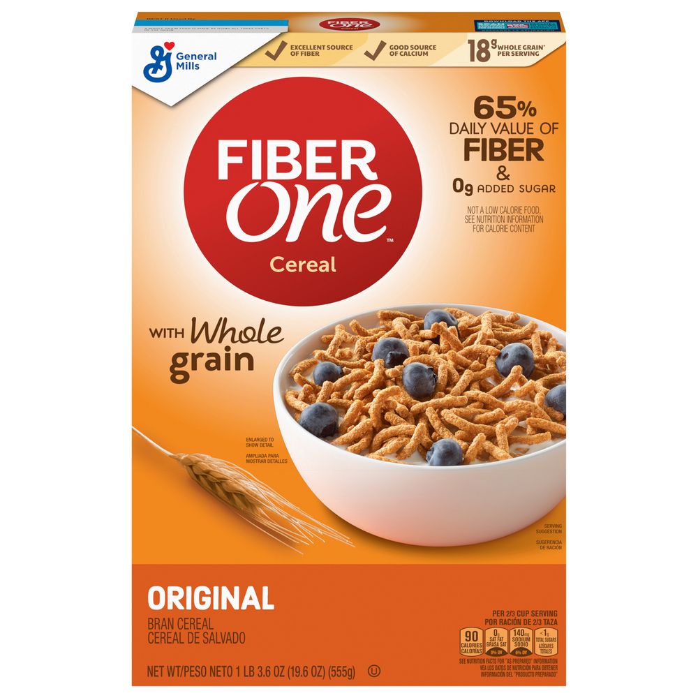Fibre One Cereal Honey Clusters 475 g - Voilà Online Groceries & Offers