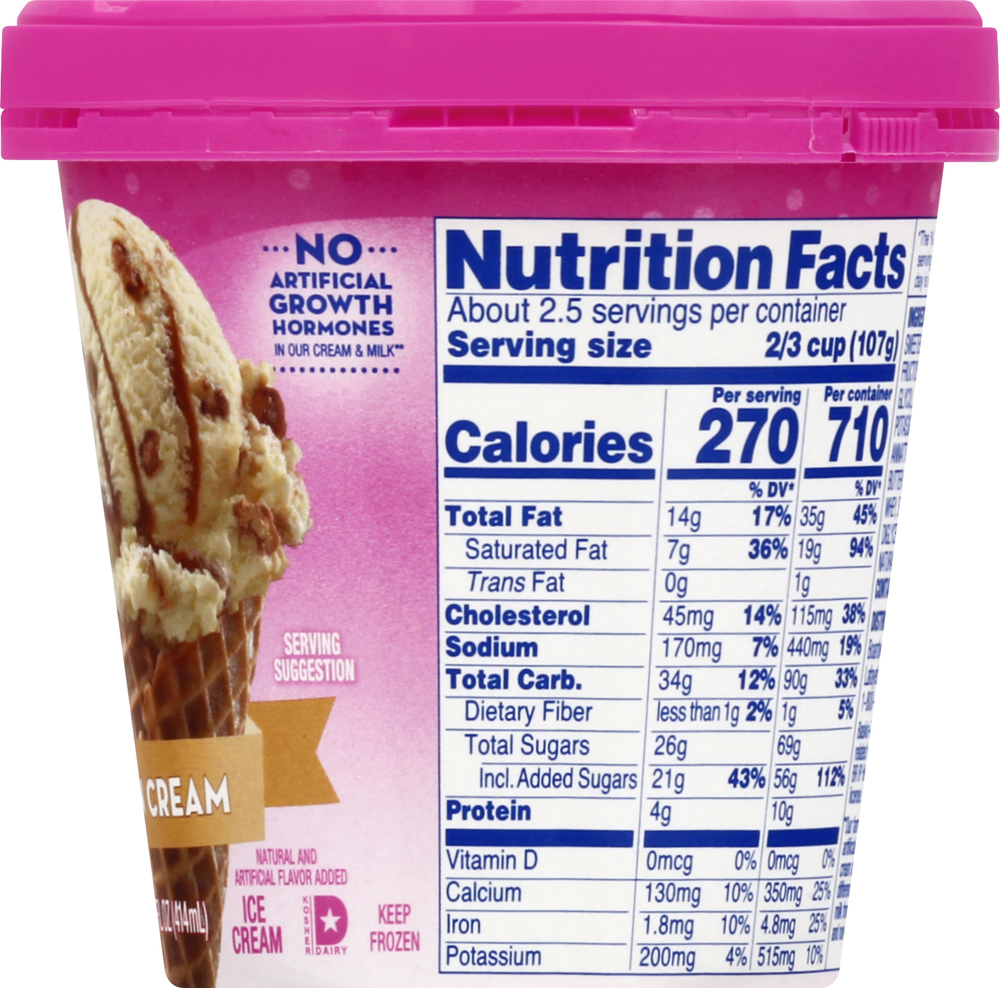 Buy Baskin Robbins Ice Cream - Honey Nut Crunch, With Rich Caramel and Honey  Almond Pralines, Made with Cow Milk Online at Best Price of Rs 379.05 -  bigbasket