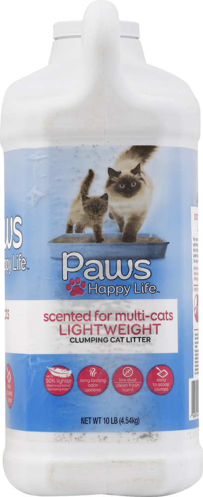 Paws happy life cat litter top