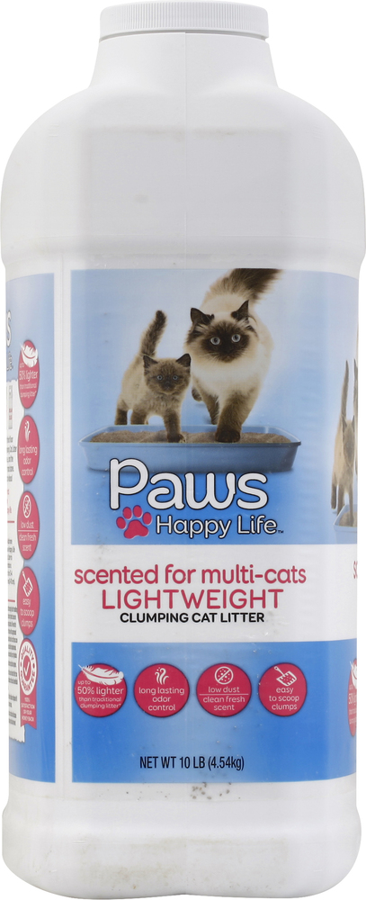 Paws Happy Life Clumping Cat Litter Light Weight