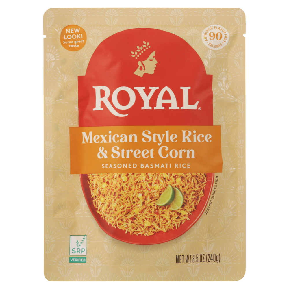 Royal Basmati Rice, Mexican Style Rice & Street