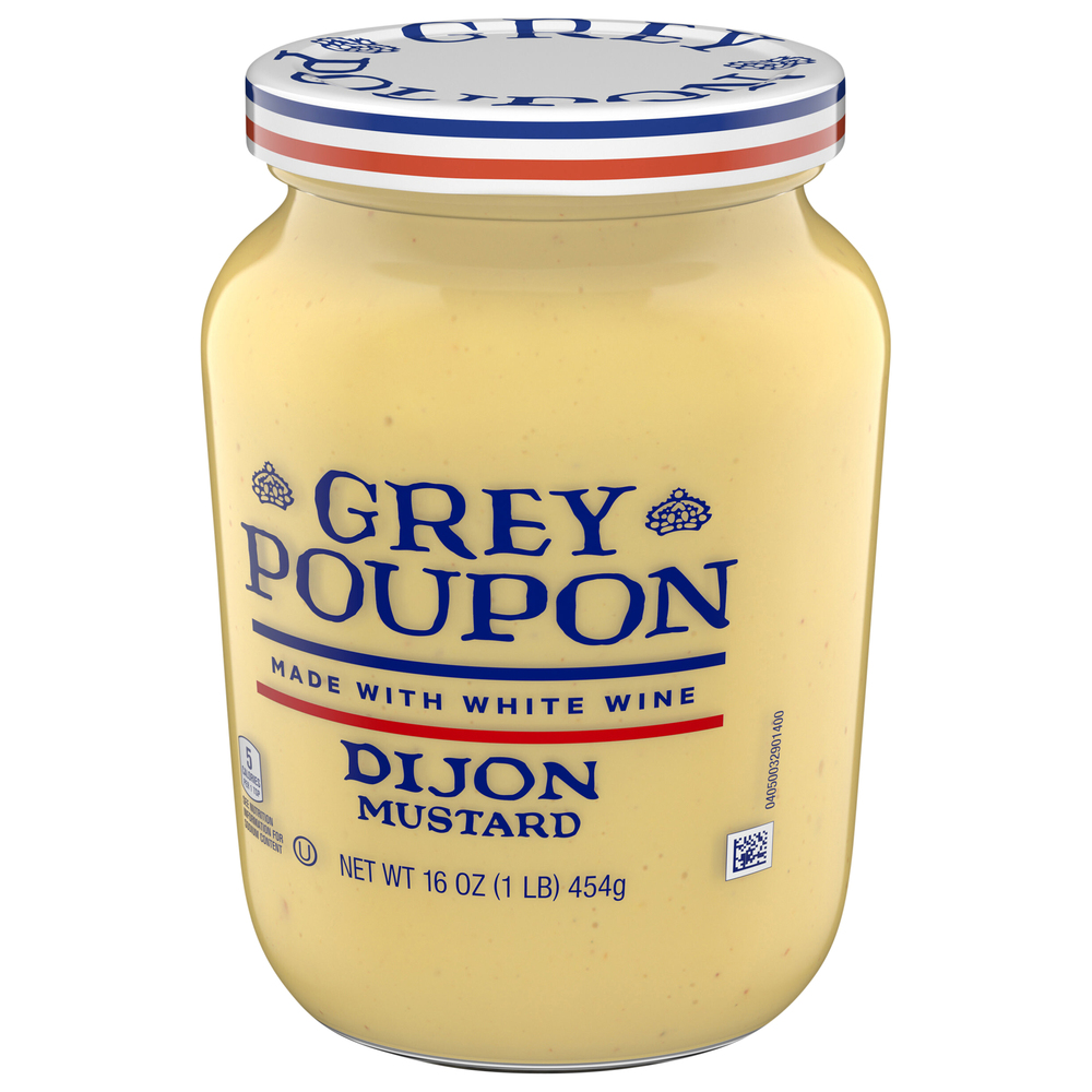 Grey Poupon Mustard, DijonFrontRightElevated