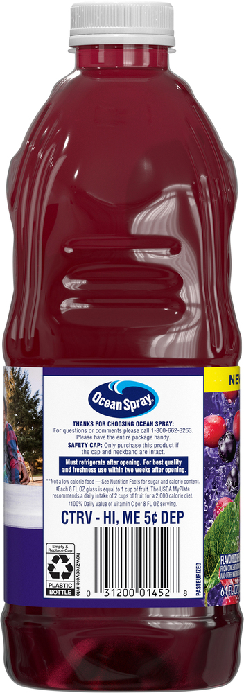 Ocean Spray 100 Juice Cranberry Elderberry