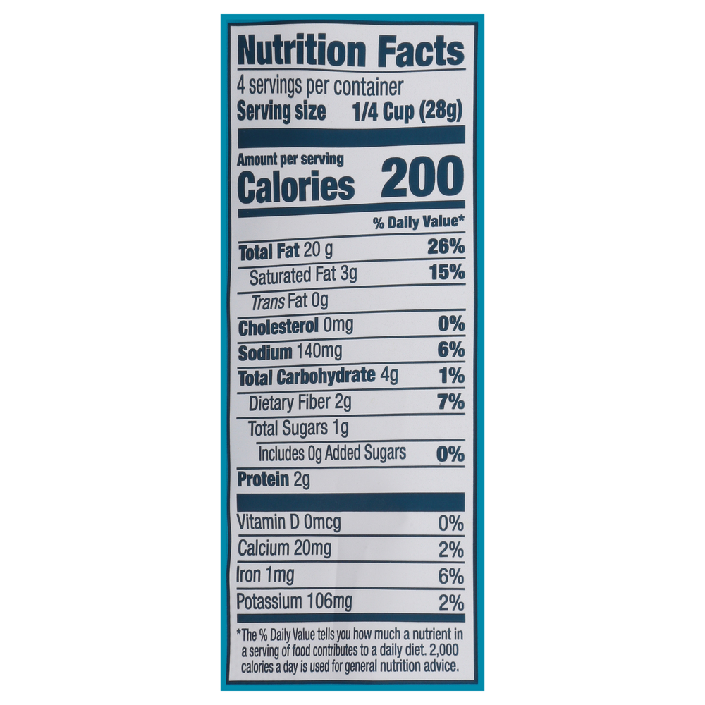 Mauna Loa Macadamias, Maui Onion & Garlic, Dry RoastedNutritionFacts