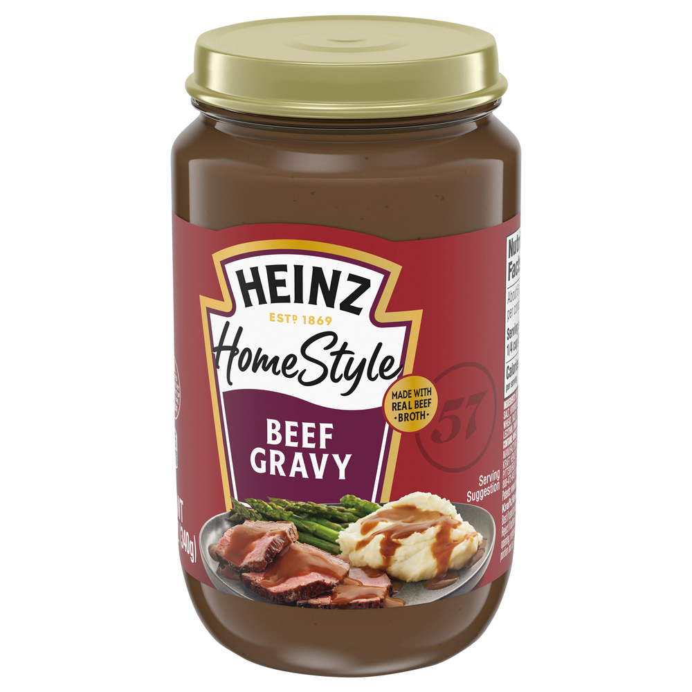 Heinz Beef Gravy, HomestyleFrontRightElevated