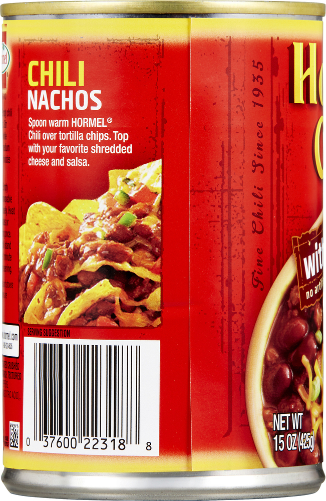 Hormel Chili, with BeansPlanogramLeft