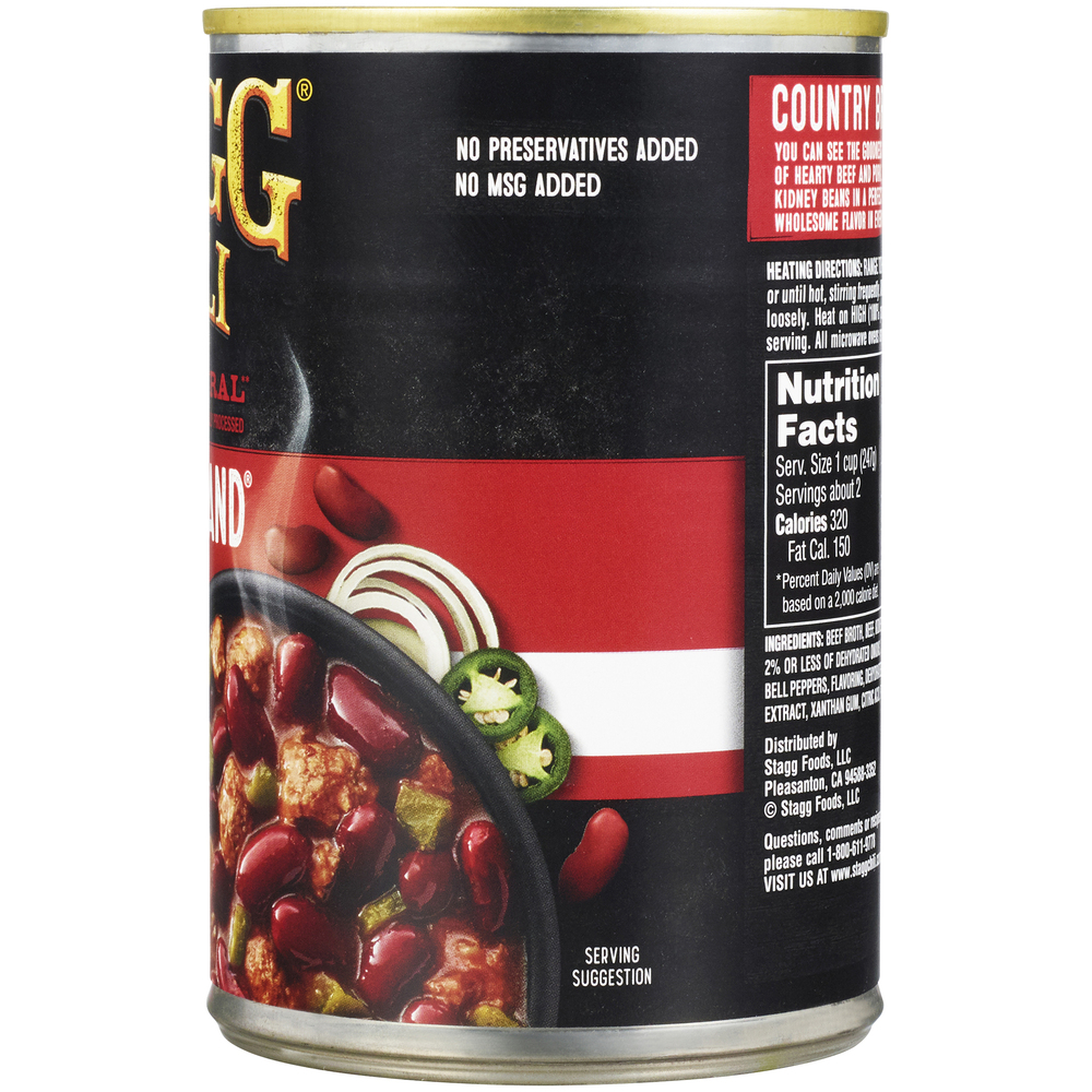 Stagg Chili Country Brand w/Beans ChiliPlanogramRight