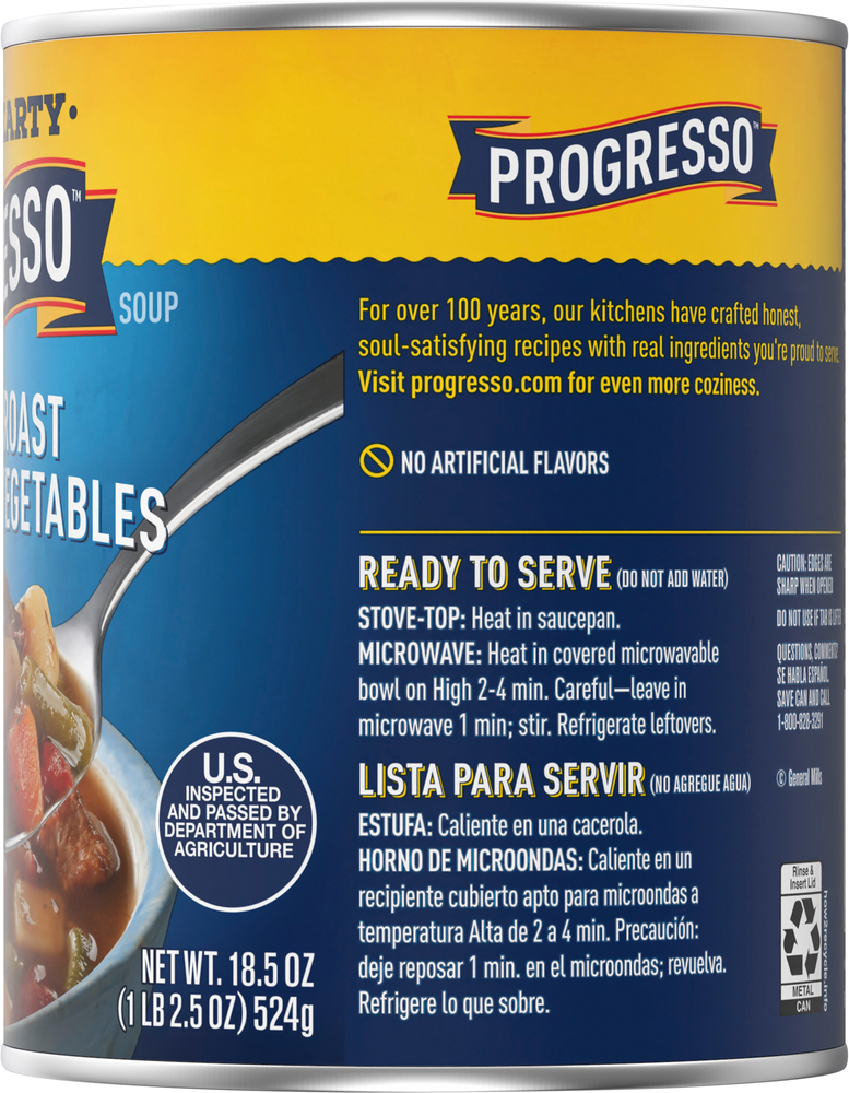 Progresso Soup Beef Pot Roast With Country Vegetables Planogram Right Progresso Soup Beef Pot Roast With Country Vegetables Planogram Right