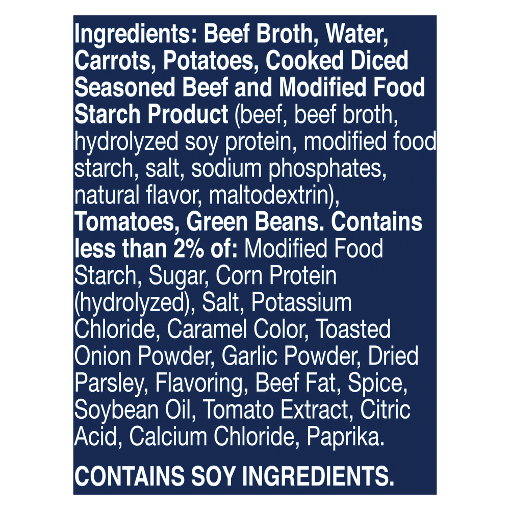 Progresso Soup Beef Pot Roast With Country Vegetables Ingredients Progresso Soup Beef Pot Roast With Country Vegetables Ingredients