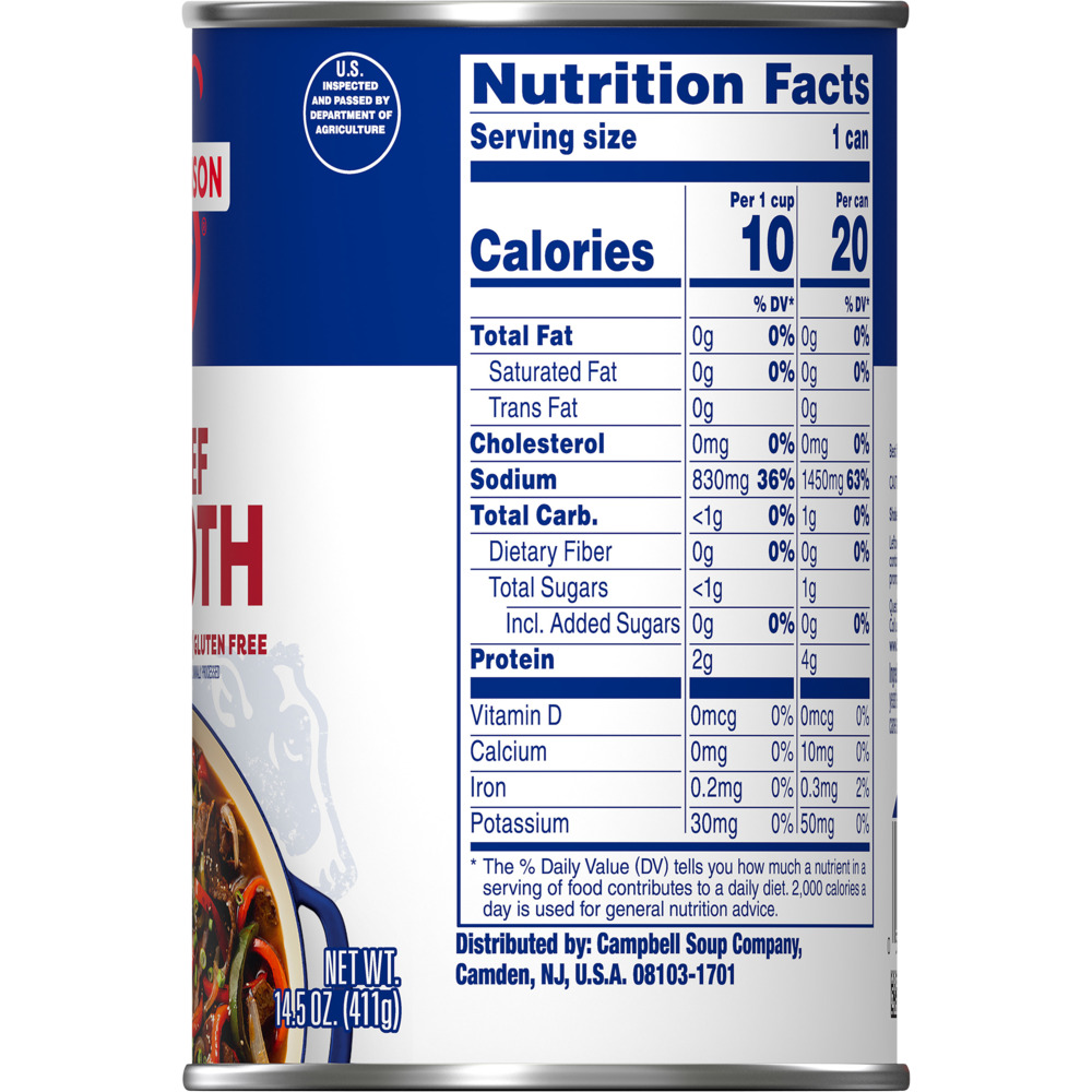 Swanson Broth, BeefPlanogramRight