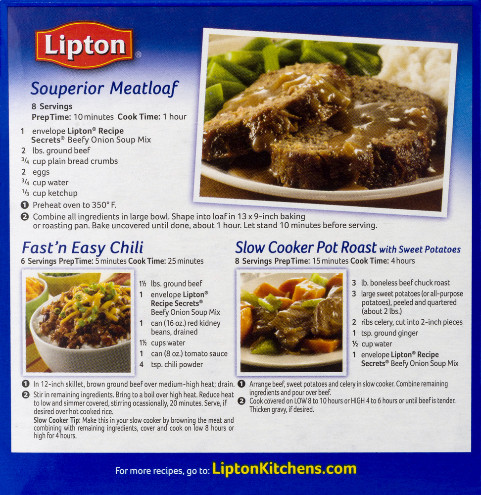 Lipton soup cheap