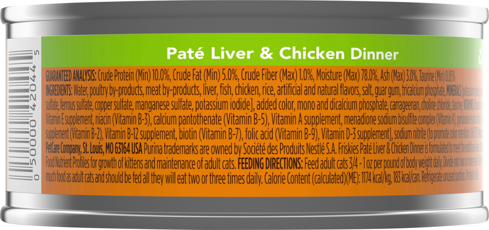 Friskies liver and chicken pate clearance