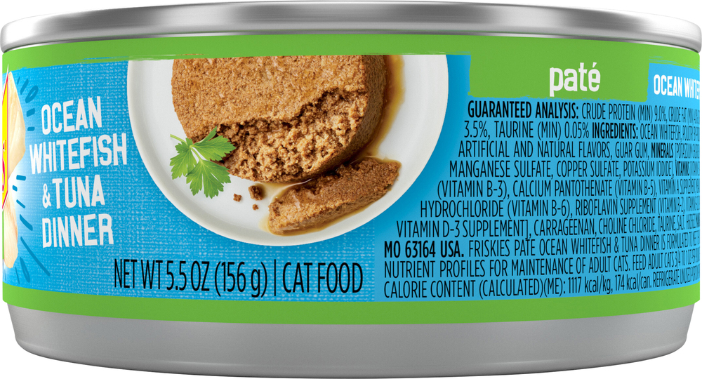 Friskies ocean whitefish and tuna pate clearance