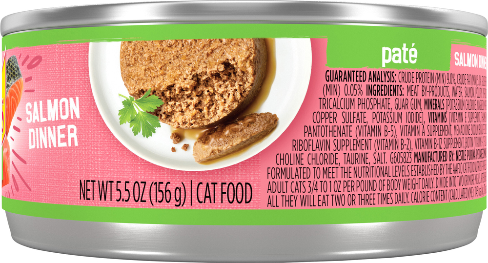 Friskies Cat Food Salmon Dinner Pate