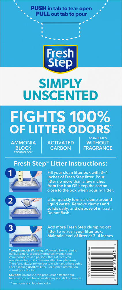 Simply unscented cat litter on sale