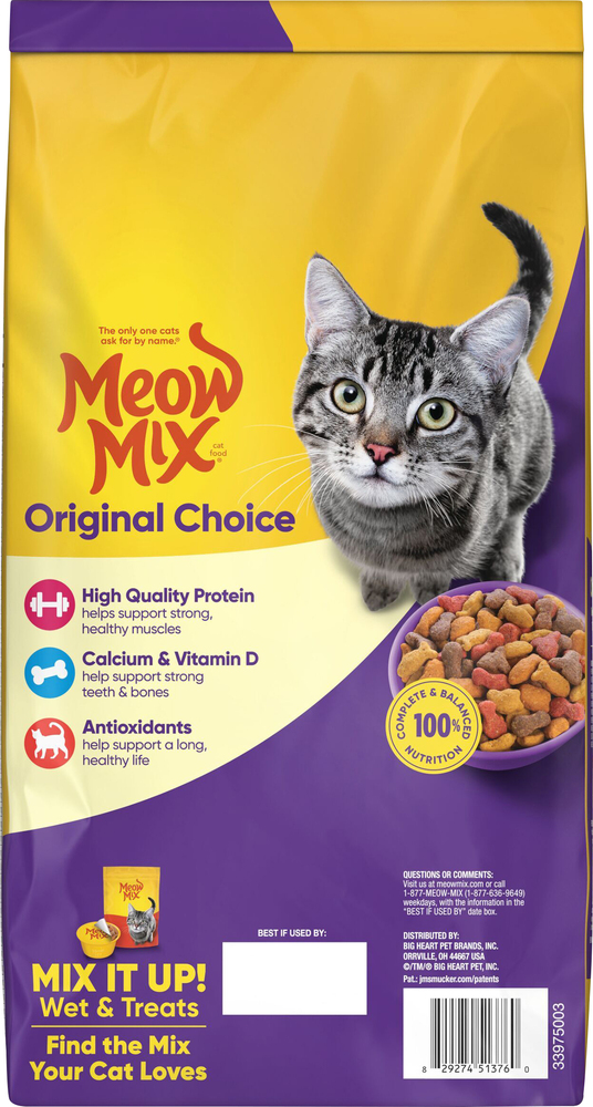 Meow Mix Complete Original Choice Cat Food