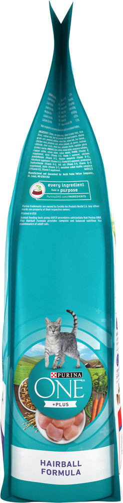Purina One Plus Cat Food Hairball Formula Adult