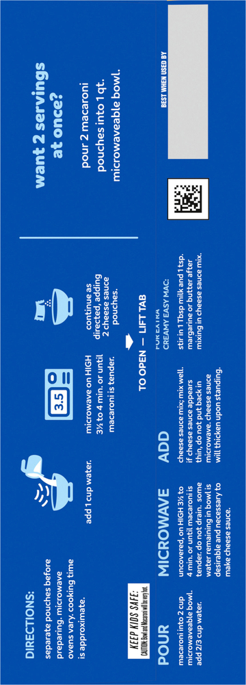 Kraft Easy Mac Mac & Cheese, Original Flavor