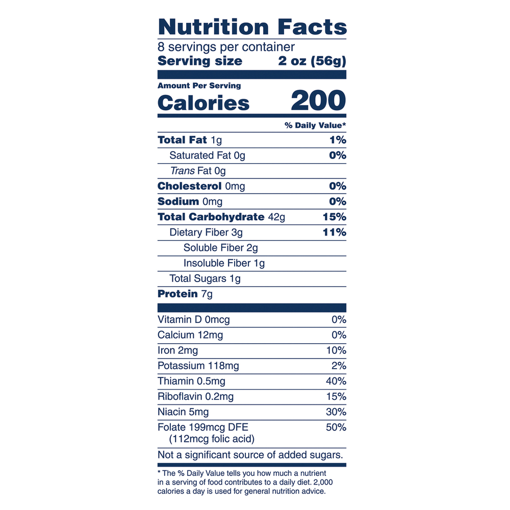 Barilla Rigatoni PastaNutritionFacts