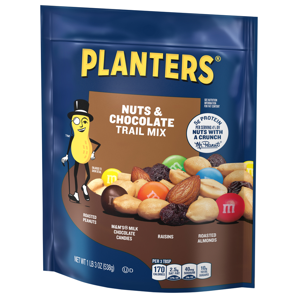 Planters Trail Mix, Nuts & Chocolate
