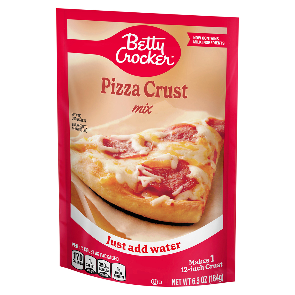 Betty Crocker Pizza Crust MixFrontRightElevated