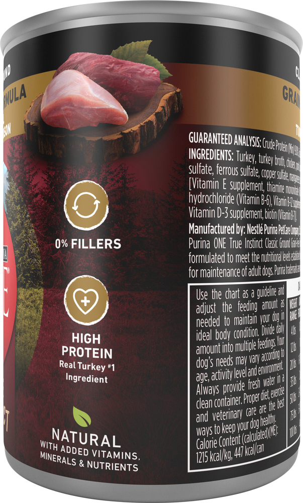 Purina ONE True Instinct Classic Ground Wet Dog Food