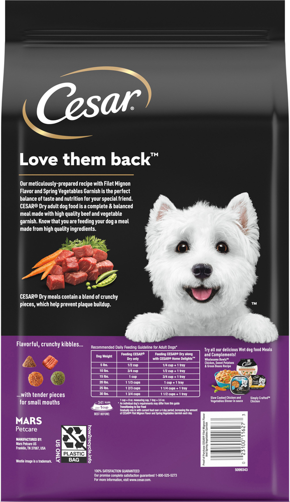 Caesars dog food breed online