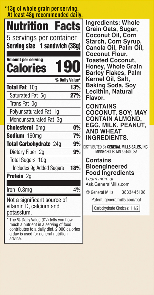 Nature Valley Biscuits, Coconut ButterPlanogramRight