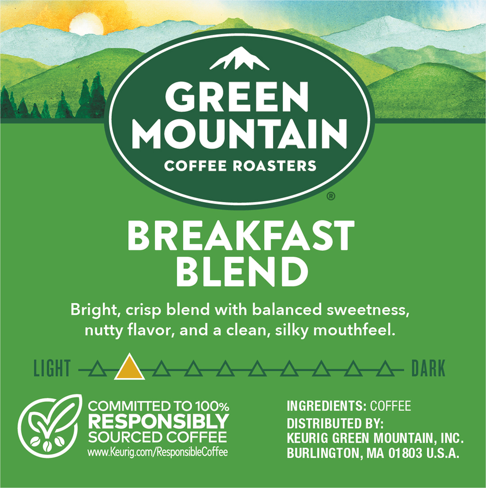 Green mountain breakfast blend top