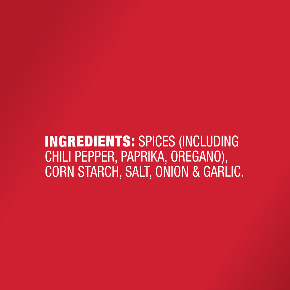 McCormick 30 Less Sodium Taco Seasoning MixIngredients