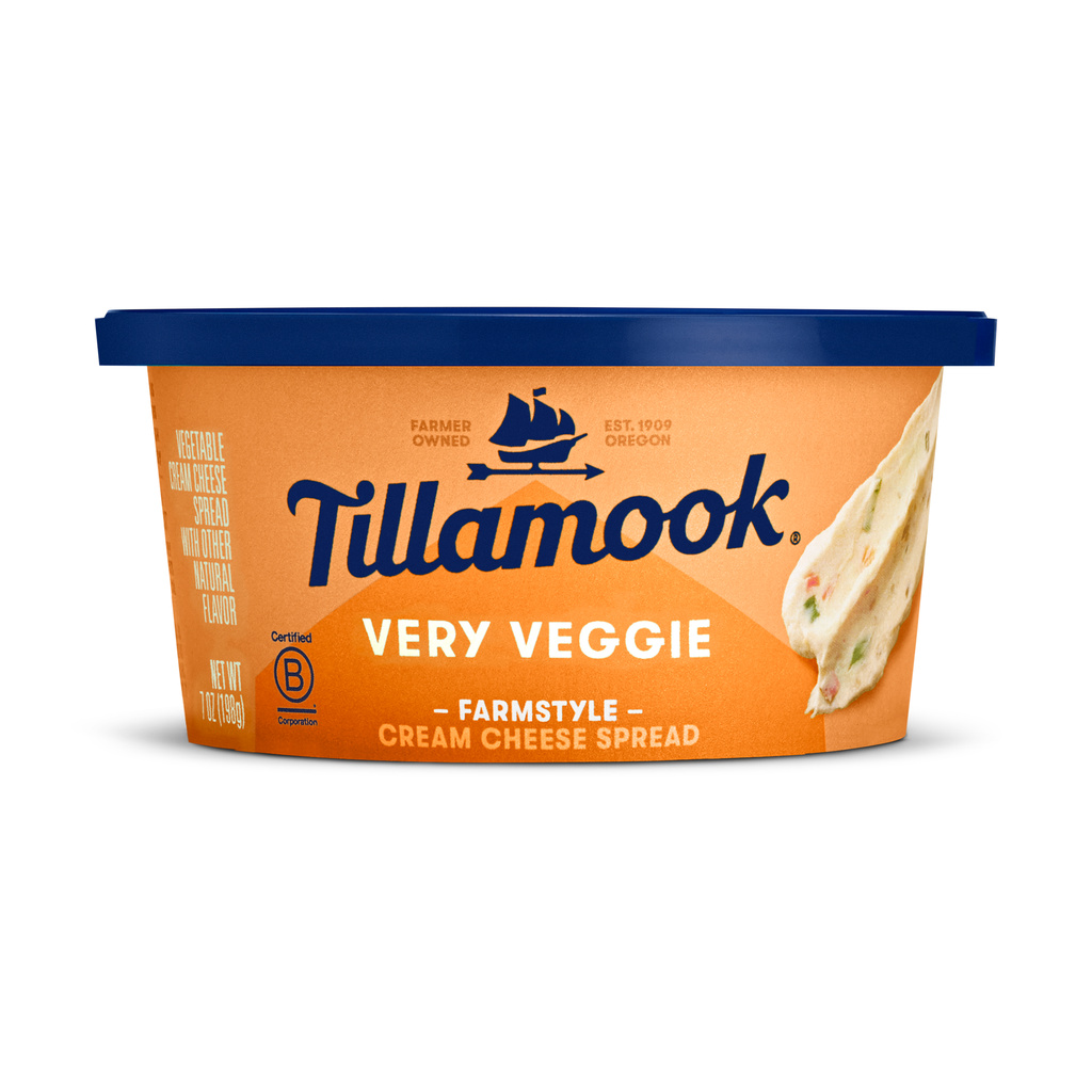 Tillamook Cream Cheese Spread, Very Veggie, FarmstyleHero