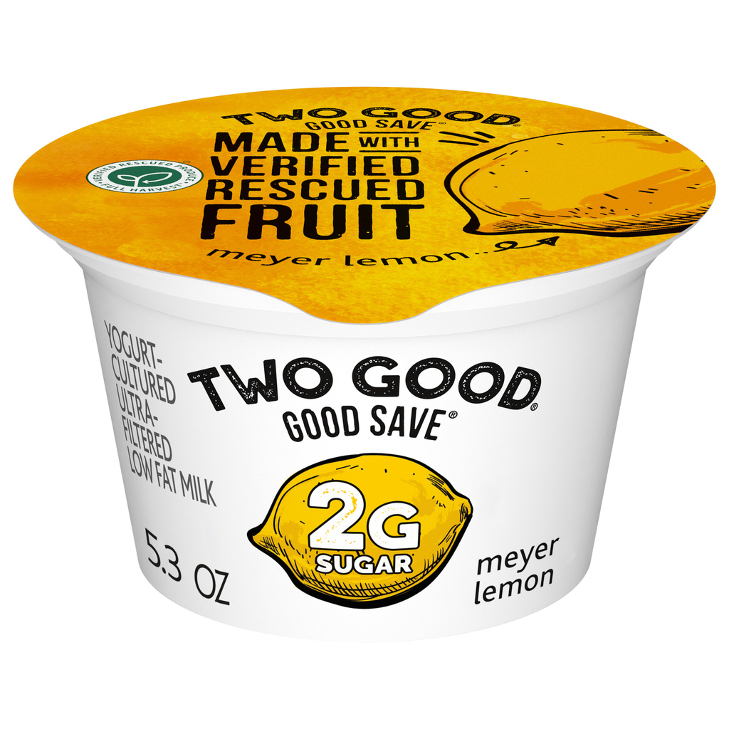 Too Good & Co. Good Save Yogurt, Low Fat, Meyer Lemon-Hero