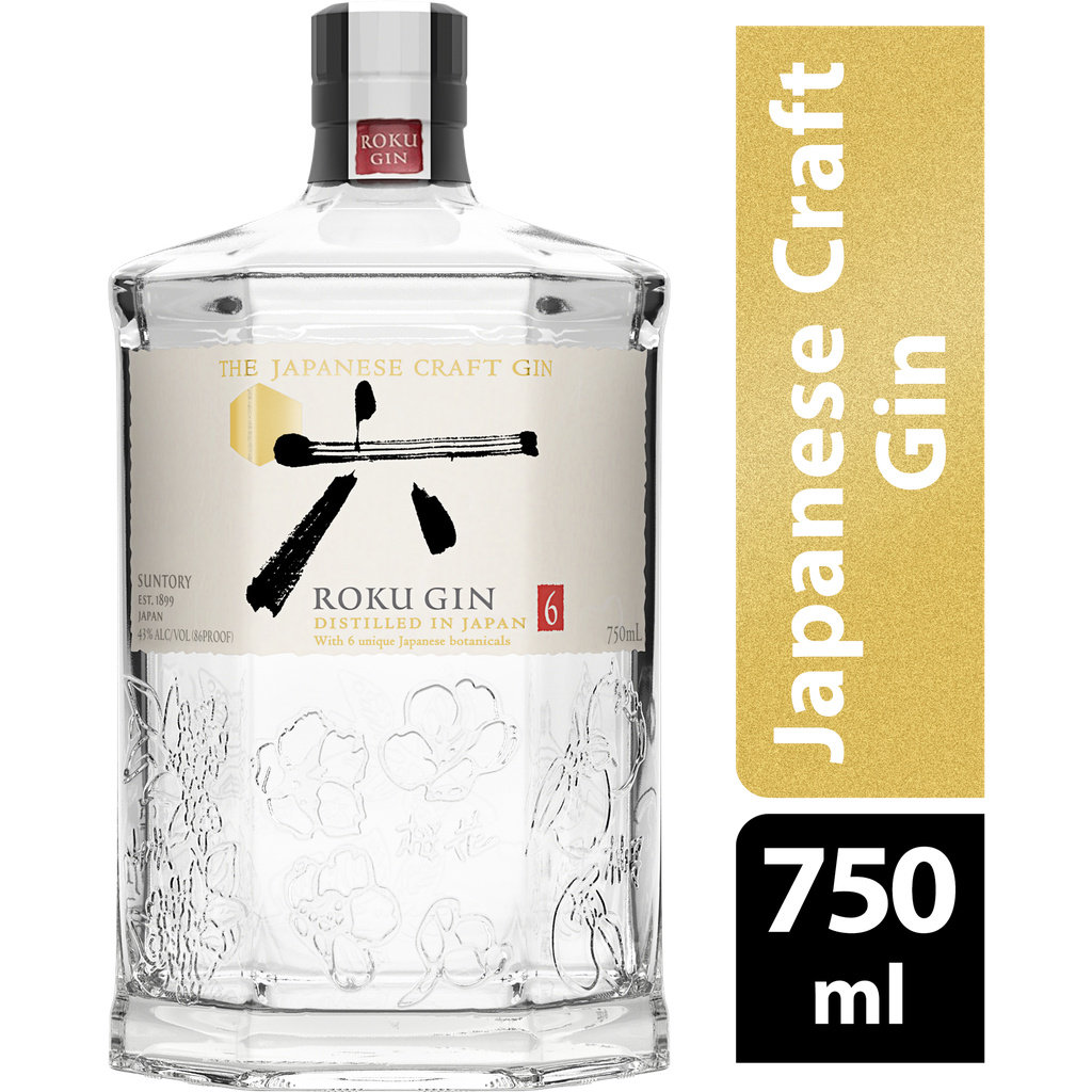 The Japanese Craft Gin Roku Gin, 6