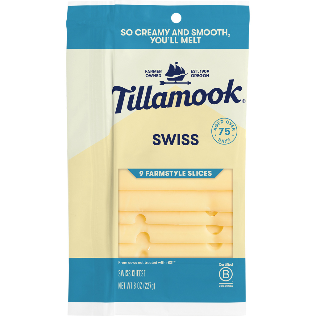 Tillamook Cheese Slices, SwissHero