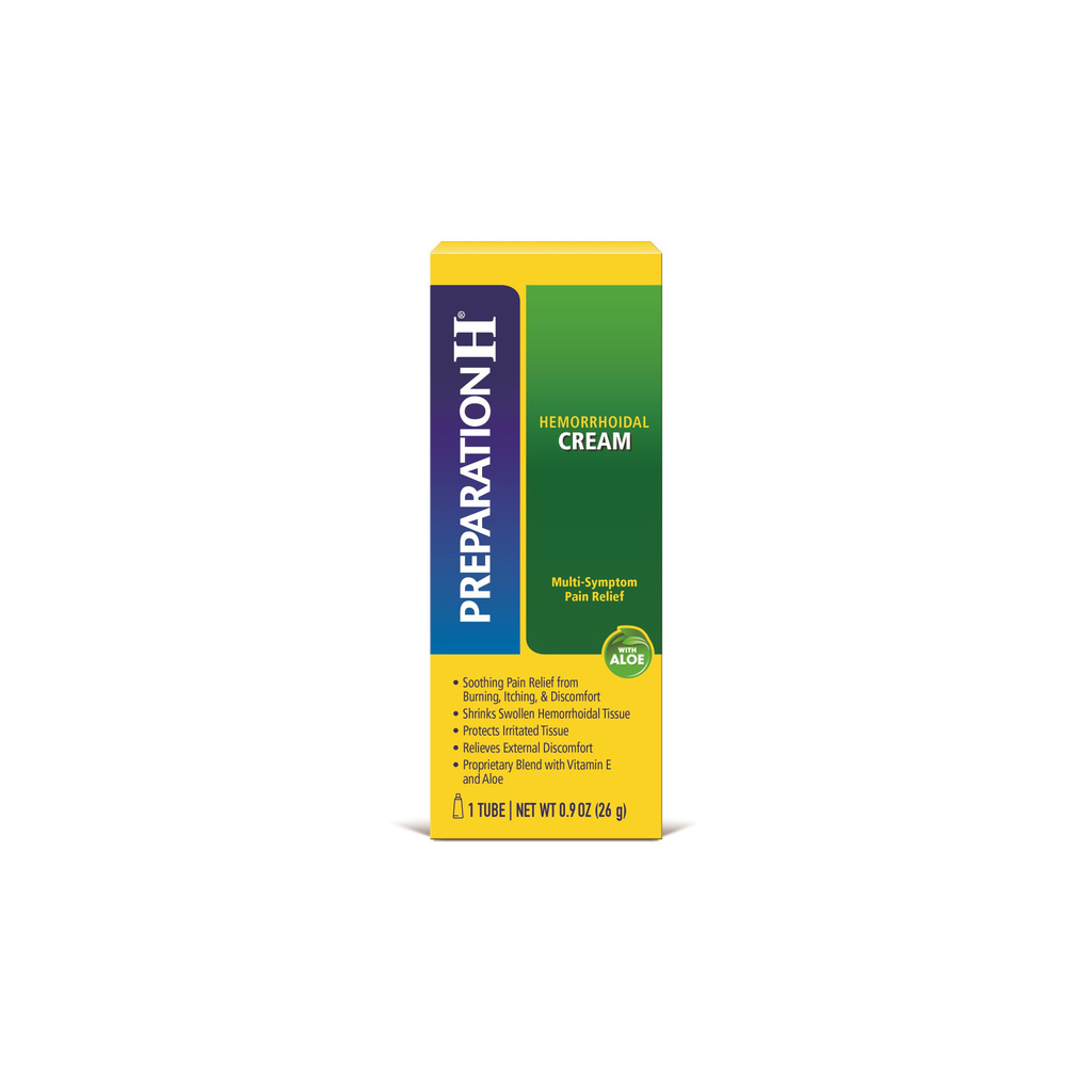 Preparation H Hemorrhoidal Cream, with Aloe, Maximum Strength