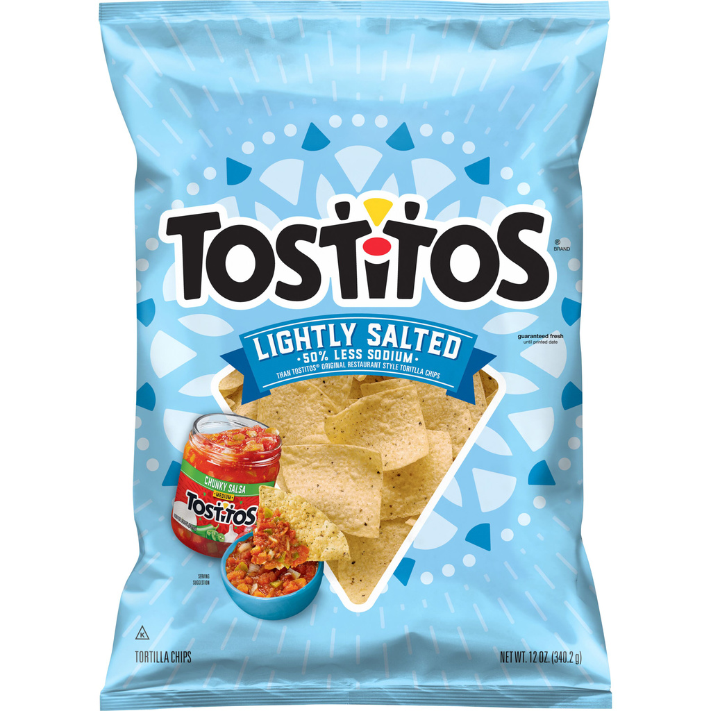 lightly salted tostitos