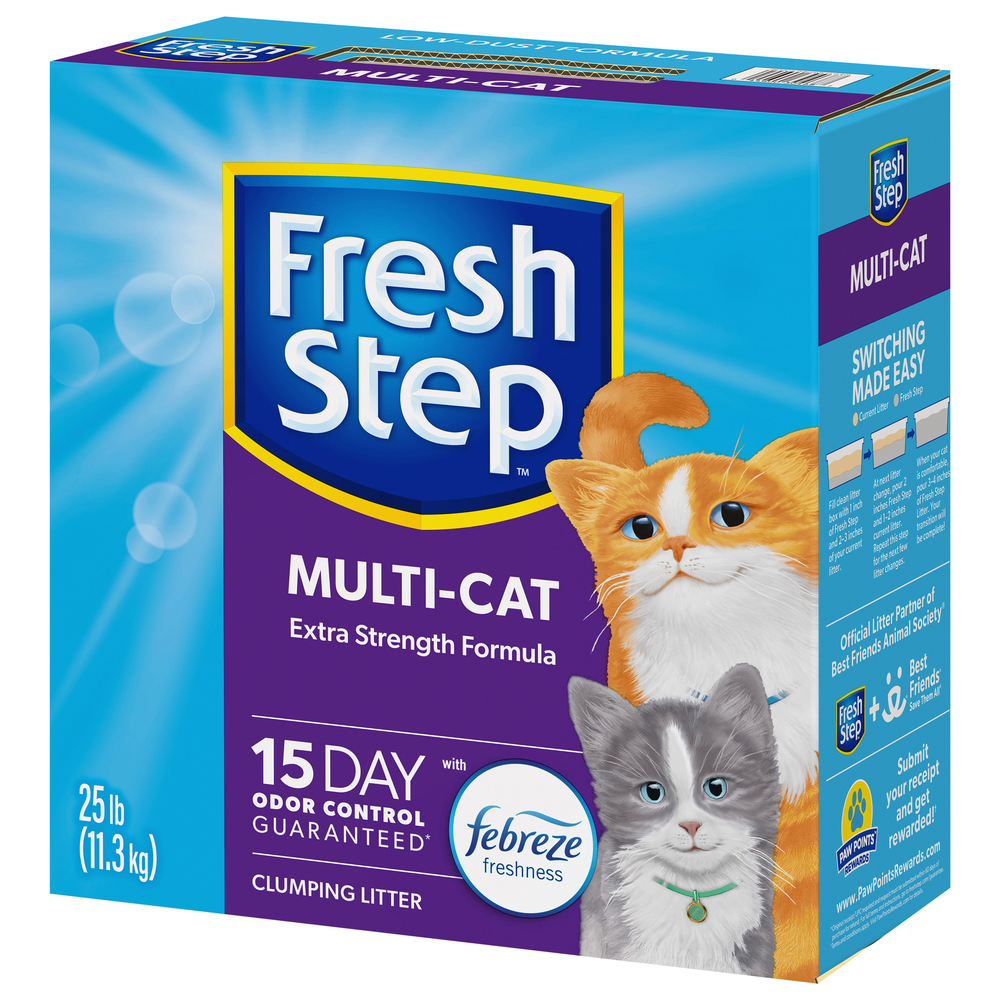 Fresh Step Clumping Cat Litter Multi Cat