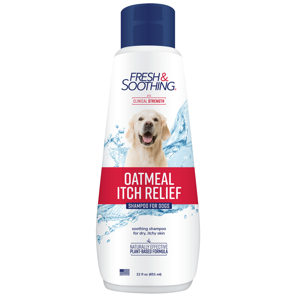 Fresh Soothing Shampoo for Dogs Clinical Strength Oatmeal Itch