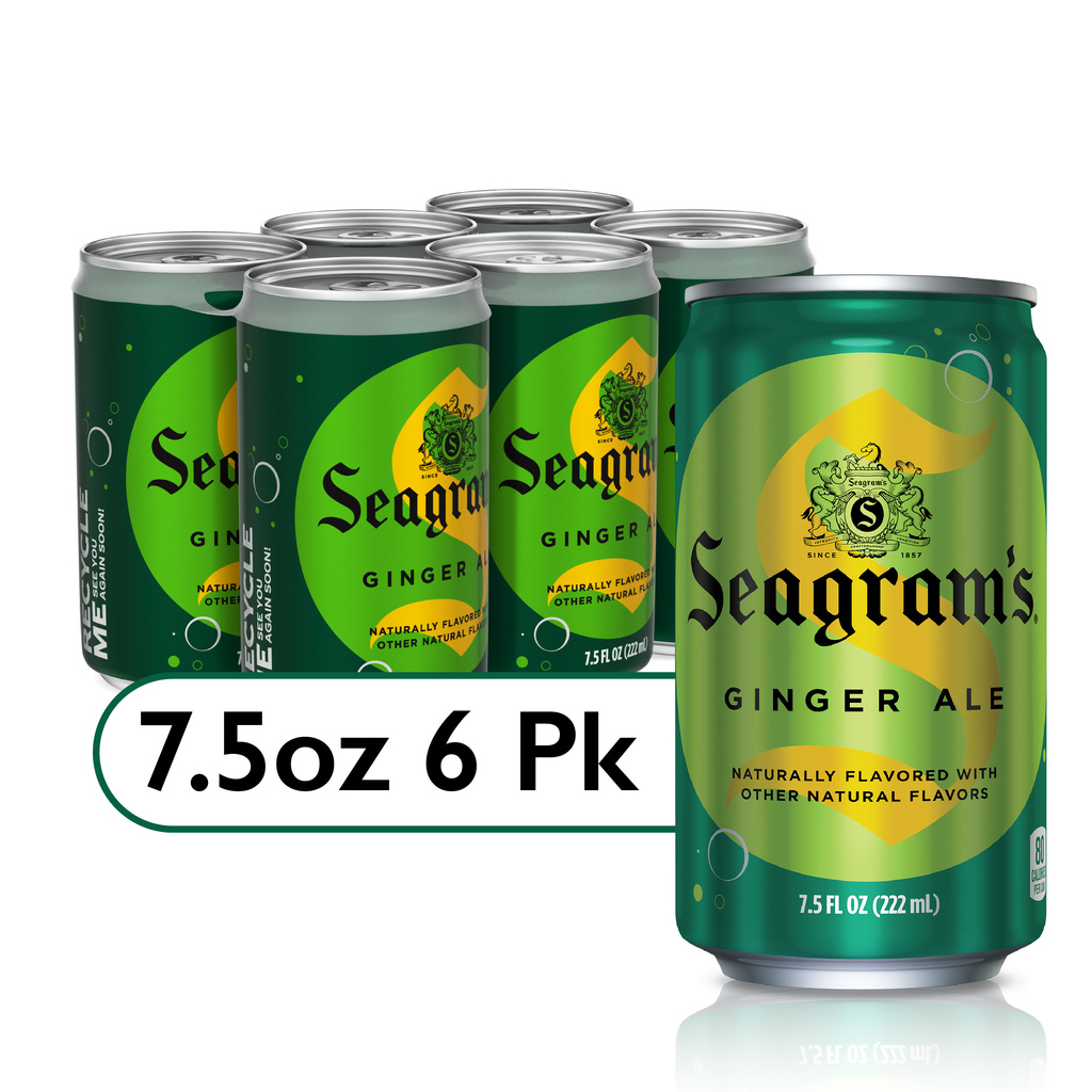 Seagram's Ginger Ale, 6 Pack-Hero