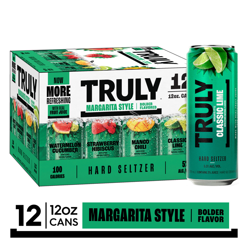 Truly Hard Seltzer, Margarita Style, Variety PackHero