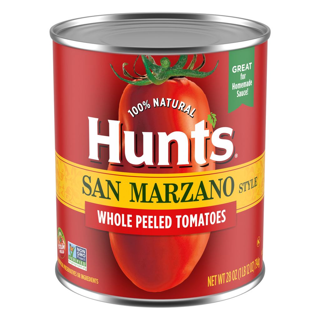HUNTS Tomatoes, San Marzano Style, Whole Peeled