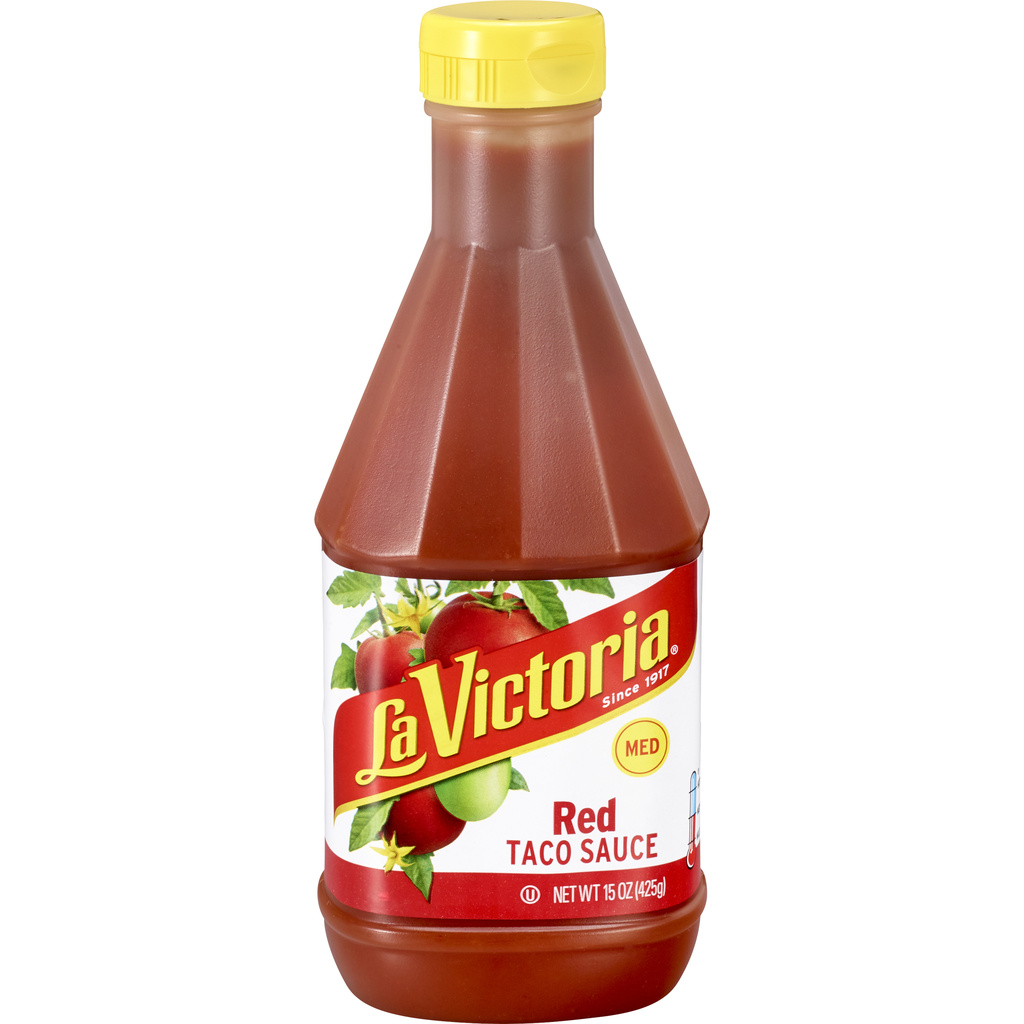 La Victoria Taco Sauce, Red, MedHero