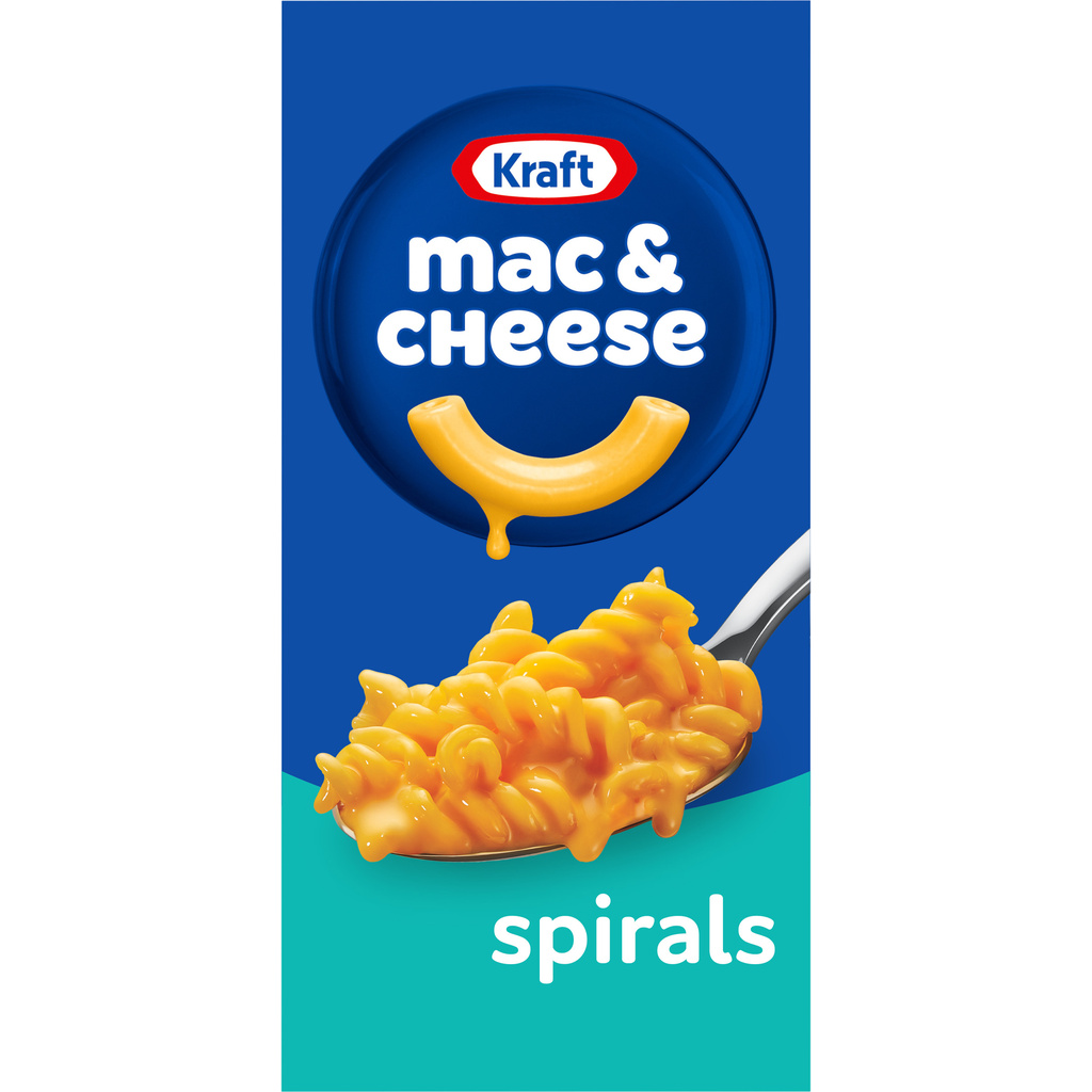 macaroni Kraft Mac & Cheese, Original Cheese Flavor, Spirals