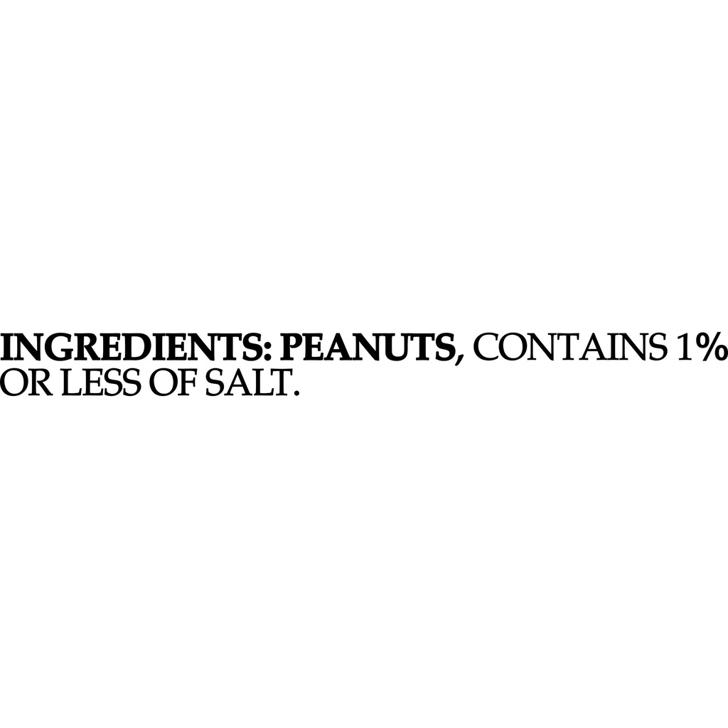Adams 100% Natural Creamy Peanut Butter-Ingredients