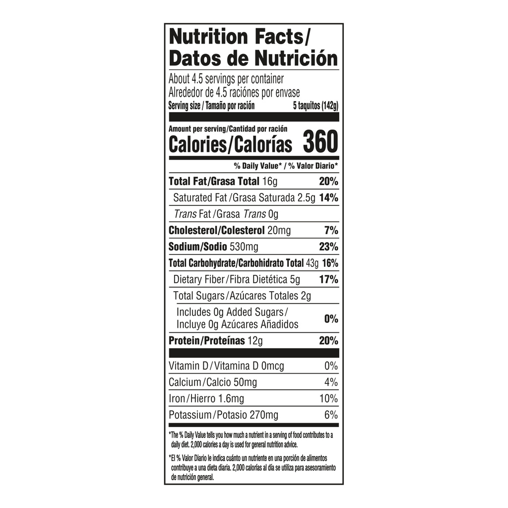 Delimex Taquitos, BeefNutritionFacts