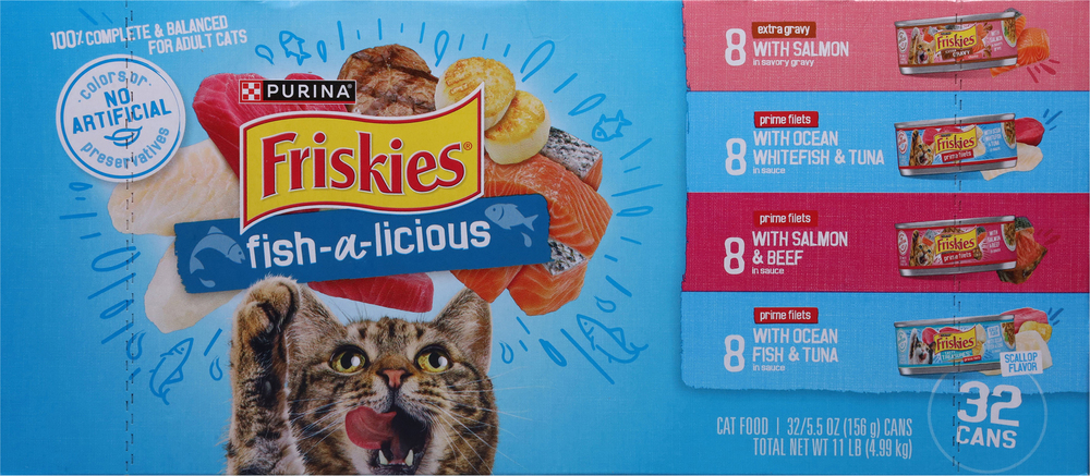 Friskies Fish-A-Licious Adult Assorted Cat Food